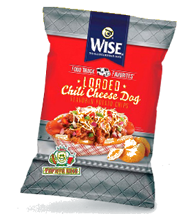Loaded chili cheese dog chips